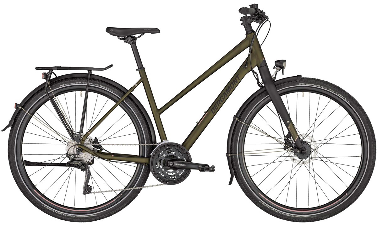 Фотография Велосипед 28" BERGAMONT VITESS 7 LADY (2020) 2020 Серо-зеленый